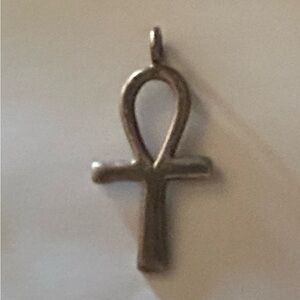 Silver Ankh Pendant